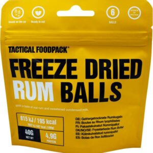 Tactical Foodpack Freeze-dried Rum Balls