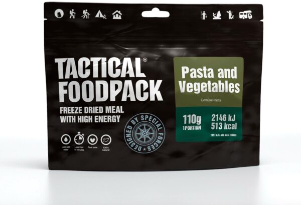 Tactical Foodpack Pasta And Vegatables