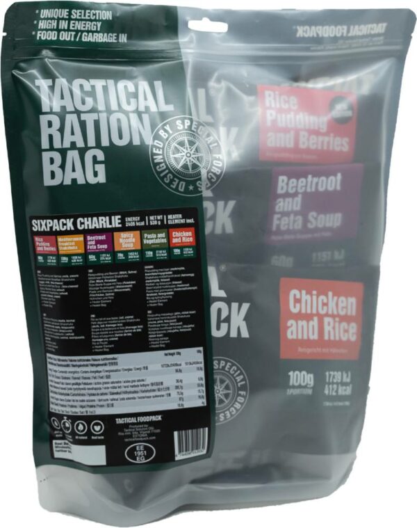 Tactical Foodpack Six Pack Charlie